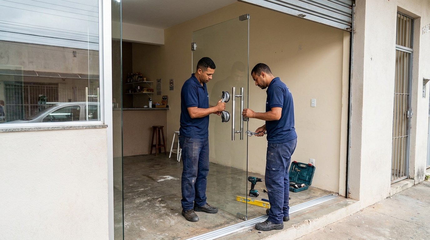 Portas em Vidro em Vitória‑ES